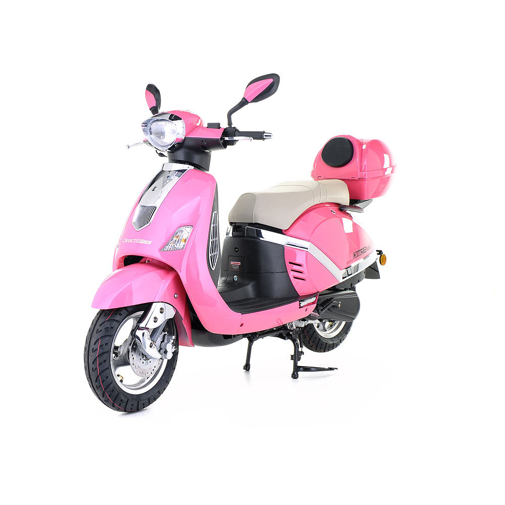 pink moped 125cc